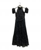 Craymeクレイミー）の古着「ブラウスワンピース」｜ネイビー