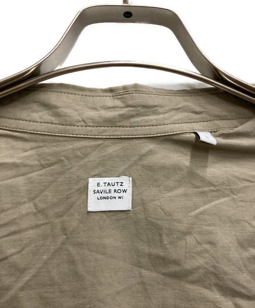 E.TAUTZ SAVILE ROW（イートウツサヴィルロウ）E.TAUTZ SAVILE ROW (イートウツサヴィルロウ) シャツ グレー サイズ:Sの古着・服飾アイテム