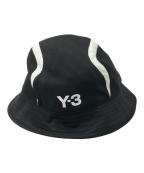 Y-3×PALACEワイスリー×パレス）の古着「PLC BUCKET」｜ブラック×ホワイト
