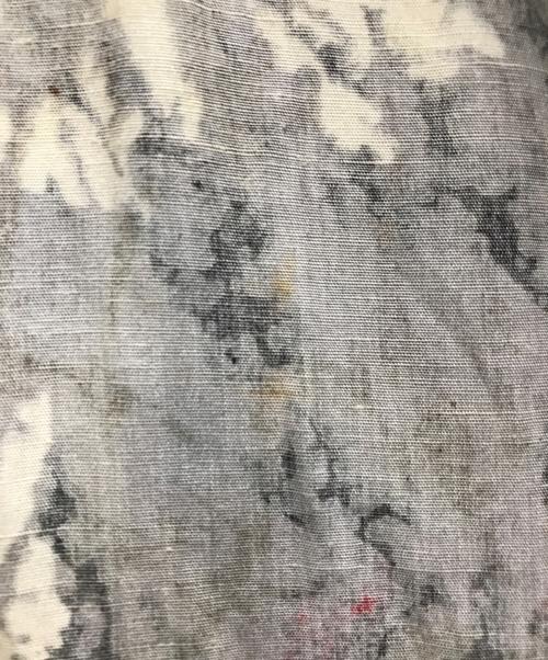 GAULTIER HOMME objet（ゴルチエオムオブジェ）GAULTIER HOMME objet (ゴルチエオムオブジェット) オープンカラーシャツ レッド×グレー サイズ:48の古着・服飾アイテム