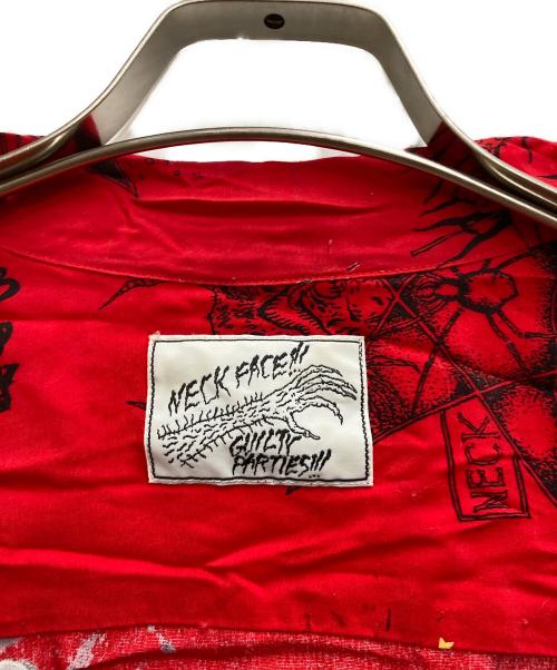 WACKO MARIA（ワコマリア）WACKO MARIA (ワコマリア) NECK FACE (ネック・フェイス) HAWAIIAN SHIRT レッド サイズ:Sの古着・服飾アイテム