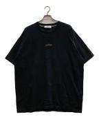 STONE ISLANDストーンアイランド）の古着「プリントロゴTシャツ」｜ブラック