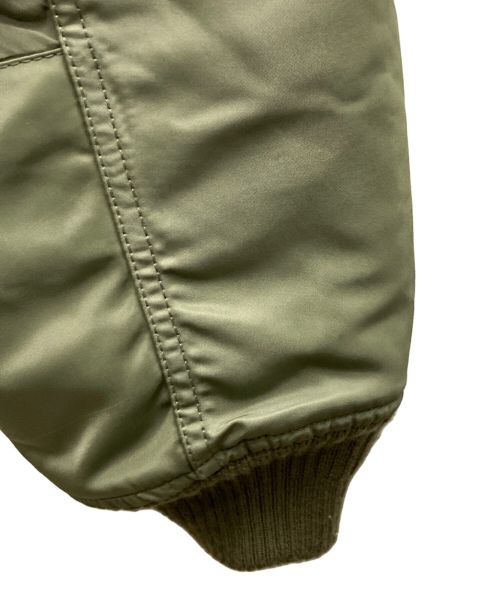 NEIGHBORHOOD（ネイバーフッド）NEIGHBORHOOD (ネイバーフッド) MA-1 FLIGHT JACKET グリーン サイズ:Ⅿの古着・服飾アイテム