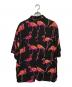 SOE READY TO WEAR (ソーイレディトゥウェア) FLAMINGO SHIRT ブラック：7000円