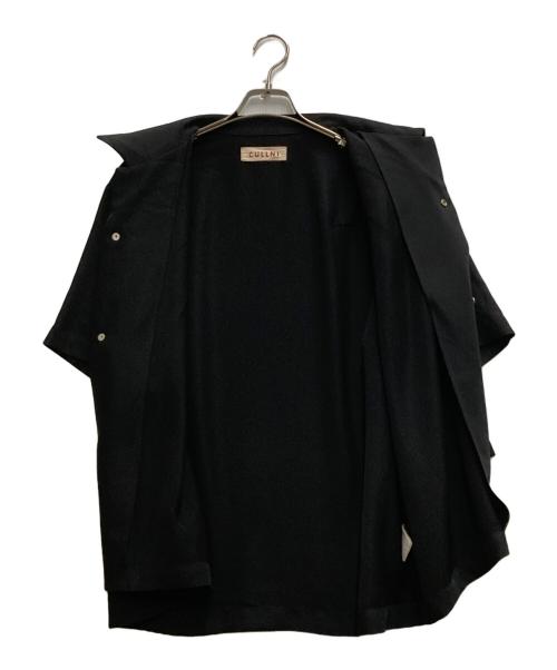 CULLNI（クルニ）CULLNI (クルニ) エステルシャツ ブラック サイズ:1の古着・服飾アイテム