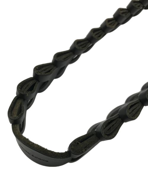 HENDER SCHEME（エンダースキーマ）HENDER SCHEME (エンダースキーマ) construct strap ブラックの古着・服飾アイテム