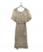 Estella.Kエステラケー）の古着「ワンピース」｜ベージュ