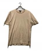 LOUIS VUITTONルイ ヴィトン）の古着「LVタグ付きカットソー」｜ベージュ