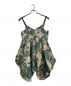 MURRALミューラル）の古着「キャミソールワンピース」｜グリーン