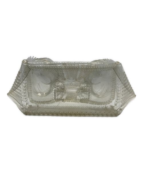 Mame Kurogouchi（マメクロゴウチ）Mame Kurogouchi (マメクロゴウチ) クラッチバッグ ホワイトの古着・服飾アイテム