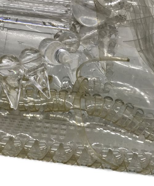 Mame Kurogouchi（マメクロゴウチ）Mame Kurogouchi (マメクロゴウチ) クラッチバッグ ホワイトの古着・服飾アイテム