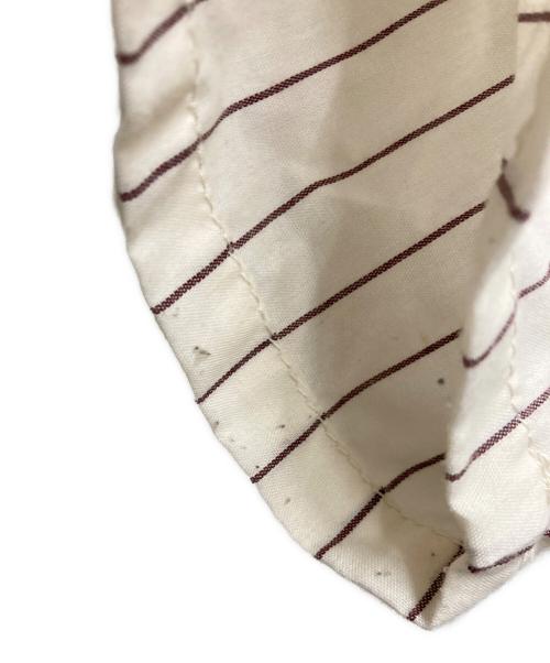 NEIGHBORHOOD（ネイバーフッド）NEIGHBORHOOD (ネイバーフッド) STRIPE WORK SHIRT SS ベージュ サイズ:Ｍの古着・服飾アイテム