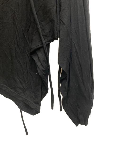 YOHJI YAMAMOTO（ヨウジヤマモト）YOHJI YAMAMOTO (ヨウジヤマモト) Gather Detail Sleeveless Dress ブラック サイズ:2の古着・服飾アイテム