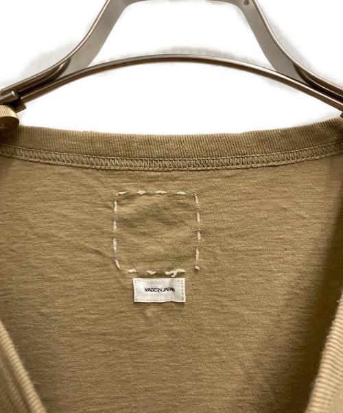 VISVIM（ビズビム）VISVIM (ビズビム) AMPLUS TEE S/S CRASH ブラウン サイズ:5の古着・服飾アイテム