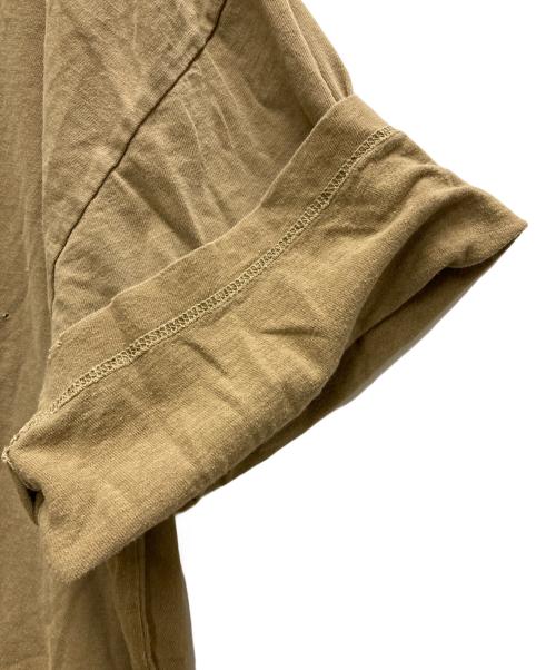 VISVIM（ビズビム）VISVIM (ビズビム) AMPLUS TEE S/S CRASH ブラウン サイズ:5の古着・服飾アイテム