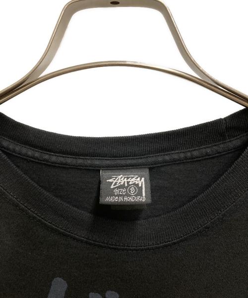 stussy（ステューシー）stussy (ステューシー) BEACH ROOTS TEE PIGMENT DYED ブラック サイズ:Sの古着・服飾アイテム