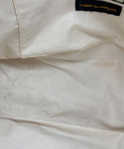 COMME des GARCONS（コムデギャルソン）COMME des GARCONS (コムデギャルソン) GUCCI (グッチ) ローズプリント PVC トートバッグ ベージュの古着・服飾アイテム