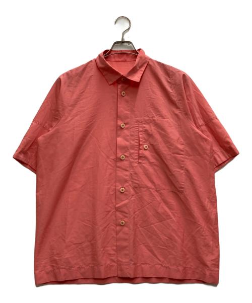 132 5. ISSEY MIYAKE（132 5. イッセイ ミヤケ）132 5. ISSEY MIYAKE (132 5. イッセイ ミヤケ) オーバーサイズシャツ ピンク サイズ:2の古着・服飾アイテム