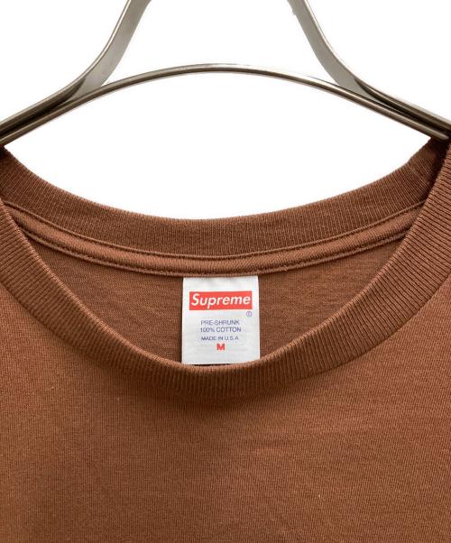 SUPREME（シュプリーム）Supreme (シュプリーム) hardies bolt tee ブラウン サイズ:Mの古着・服飾アイテム