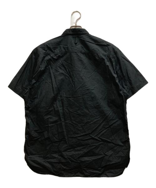 COMME des GARCONS JUNYA WATANABE MAN（コム デ ギャルソン ジュンヤ ワタナベ マン）COMME des GARCONS JUNYA WATANABE MAN (コム デ ギャルソン ジュンヤ ワタナベ マン) コラボ半袖シャツ ブラック サイズ:Ⅼの古着・服飾アイテム