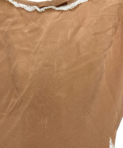 MIU MIU（ミュウミュウ）MIU MIU (ミュウミュウ) キャミソールブラウス ピンク サイズ:1の古着・服飾アイテム