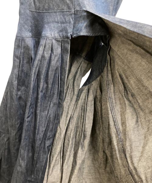 CDG JUNYA WATANABE（コムデギャルソン ジュンヤワタナベ）CDG JUNYA WATANABE (コムデギャルソン ジュンヤワタナベ) ワンピース インディゴ サイズ:Sの古着・服飾アイテム