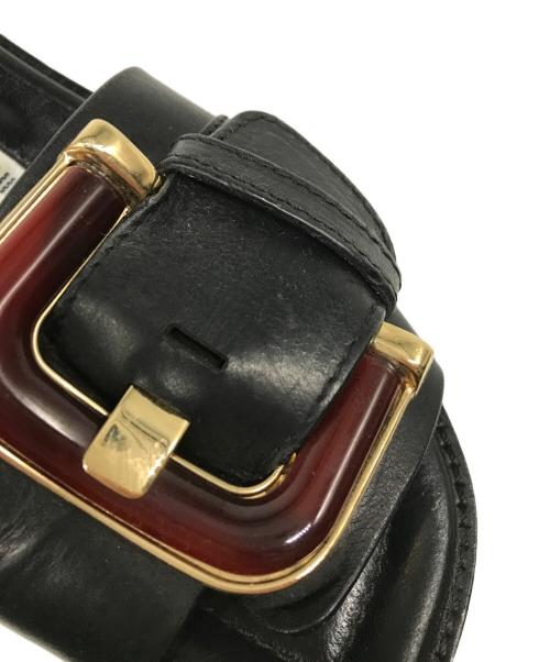 Manolo Blahnik（マノロブラニク）Manolo Blahnik (マノロブラニク) サンダル ブラック サイズ:35の古着・服飾アイテム