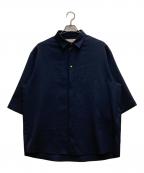 CULLNIクルニ）の古着「Ribbon Tie Shirt」｜ネイビー