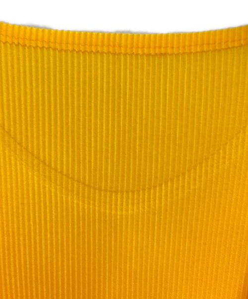 PLEATS PLEASE（プリーツプリーズ）PLEATS PLEASE (プリーツプリーズ) プリーツブラウス イエロー サイズ:3の古着・服飾アイテム