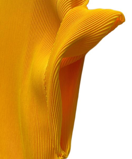 PLEATS PLEASE（プリーツプリーズ）PLEATS PLEASE (プリーツプリーズ) プリーツブラウス イエロー サイズ:3の古着・服飾アイテム