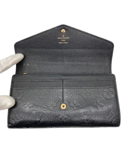 LOUIS VUITTON（ルイ ヴィトン）LOUIS VUITTON (ルイ ヴィトン) 長財布 ブラックの古着・服飾アイテム