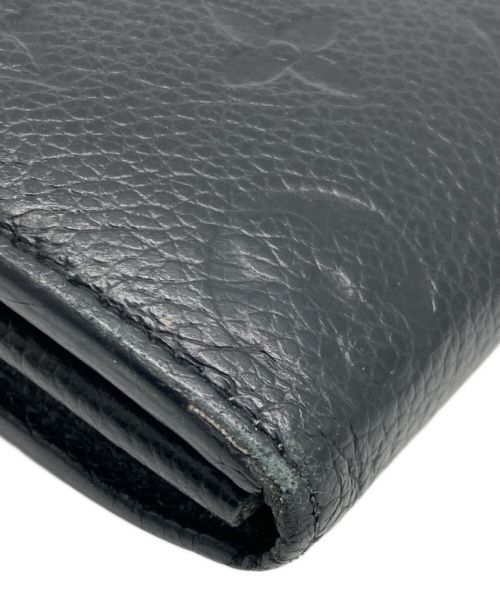 LOUIS VUITTON（ルイ ヴィトン）LOUIS VUITTON (ルイ ヴィトン) 長財布 ブラックの古着・服飾アイテム