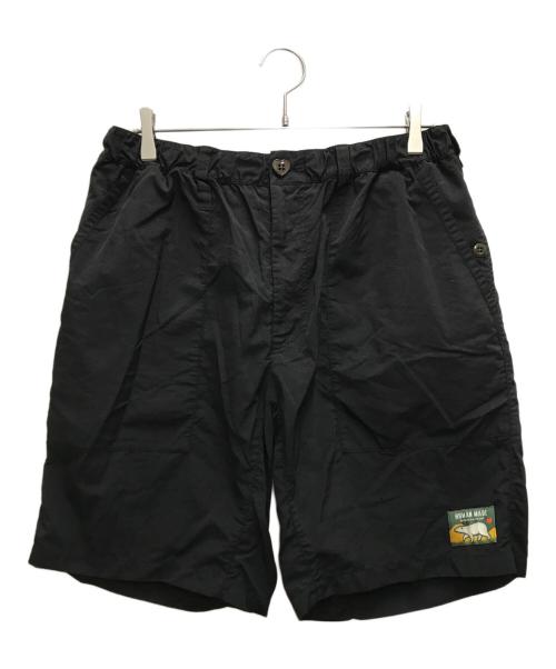 HUMAN MADE（ヒューマンメイド）HUMAN MADE (ヒューマンメイド) NYLON SHORTS ブラック サイズ:XLの古着・服飾アイテム