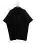 HOMME PLISSE ISSEY MIYAKE（オムプリッセ イッセイ ミヤケ）の古着「ポロシャツ」｜ブラック