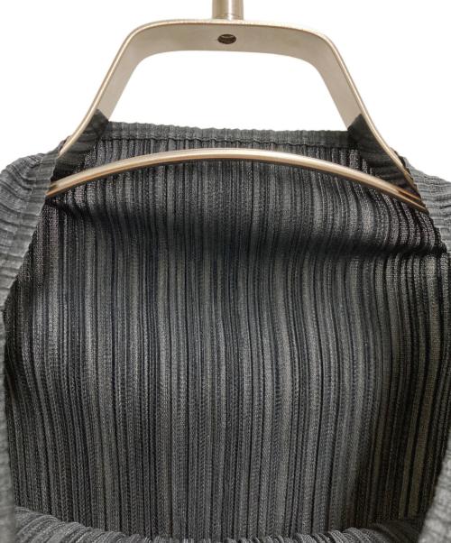 PLEATS PLEASE（プリーツプリーズ）PLEATS PLEASE (プリーツプリーズ) プリーツサイドジップハイネックワンピース ブラック サイズ:4の古着・服飾アイテム