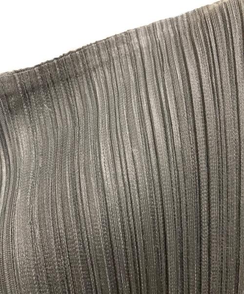 PLEATS PLEASE（プリーツプリーズ）PLEATS PLEASE (プリーツプリーズ) プリーツサイドジップハイネックワンピース ブラック サイズ:4の古着・服飾アイテム