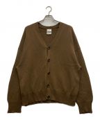 VAVINヴァヴァン）の古着「コットンカーディガン」｜ブラウン