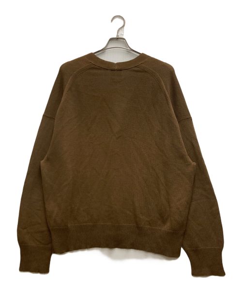 VAVIN（ヴァヴァン）VAVIN (ヴヴィン) コットンカーディガン ブラウン サイズ:40の古着・服飾アイテム