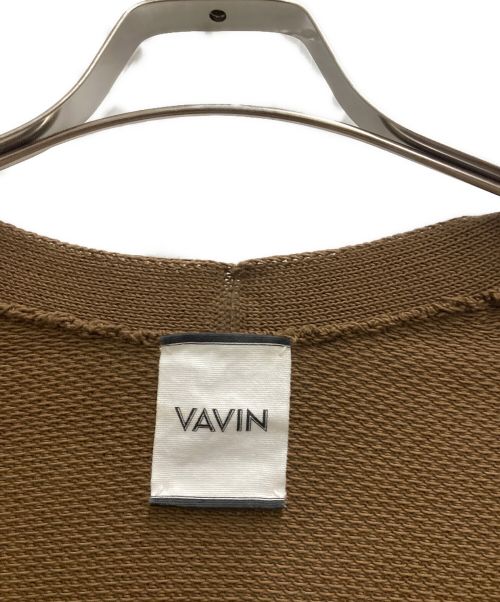 VAVIN（ヴァヴァン）VAVIN (ヴヴィン) コットンカーディガン ブラウン サイズ:40の古着・服飾アイテム