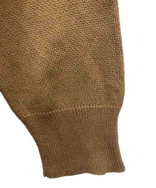 VAVIN（ヴァヴァン）VAVIN (ヴヴィン) コットンカーディガン ブラウン サイズ:40の古着・服飾アイテム