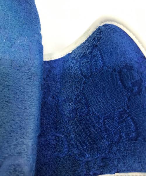 GUCCI（グッチ）GUCCI (グッチ) adidas (アディダス) プラットフォームサンダル ブルー サイズ:28㎝の古着・服飾アイテム