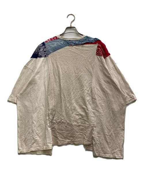 KAPITAL KOUNTRY（キャピタルカントリー）kapital kountry (キャピタルカントリー) バンダナポケットTシャツ ベージュ サイズ:1の古着・服飾アイテム