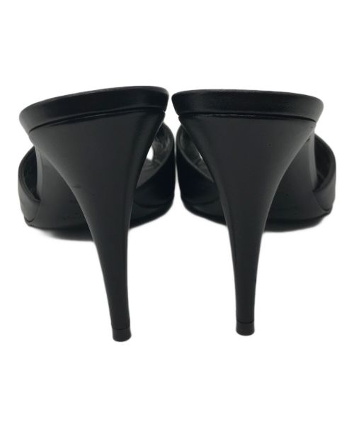 Saint Laurent Paris（サンローランパリ）Saint Laurent Paris (サンローランパリ) LE MAILLONミュール ブラック サイズ:37の古着・服飾アイテム