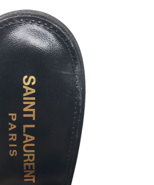 Saint Laurent Paris（サンローランパリ）Saint Laurent Paris (サンローランパリ) LE MAILLONミュール ブラック サイズ:37の古着・服飾アイテム