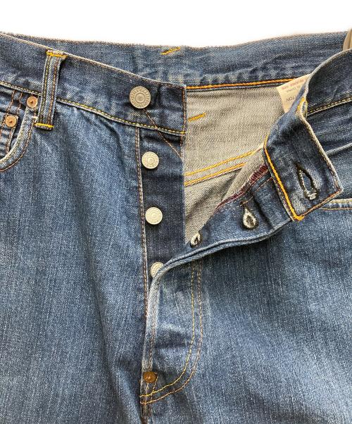 EVISU（エヴィス）EVISU (エヴィス) デニムハーフパンツ インディゴ サイズ:SIZE 86cm (W34)の古着・服飾アイテム