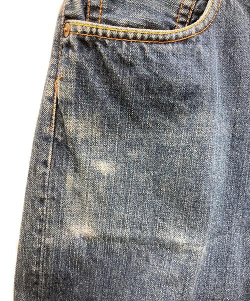 EVISU（エヴィス）EVISU (エヴィス) デニムハーフパンツ インディゴ サイズ:SIZE 86cm (W34)の古着・服飾アイテム
