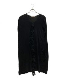 mina perhonen（ミナ ペルホネン）の古着「forest paradeニットワンピース」｜ブラック