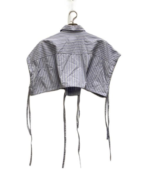 Ujoh（ウジョー）UJOH (ウジョー) French Gathered Shirt ブルー サイズ:2の古着・服飾アイテム