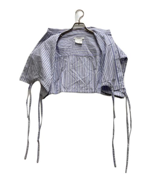 Ujoh（ウジョー）UJOH (ウジョー) French Gathered Shirt ブルー サイズ:2の古着・服飾アイテム