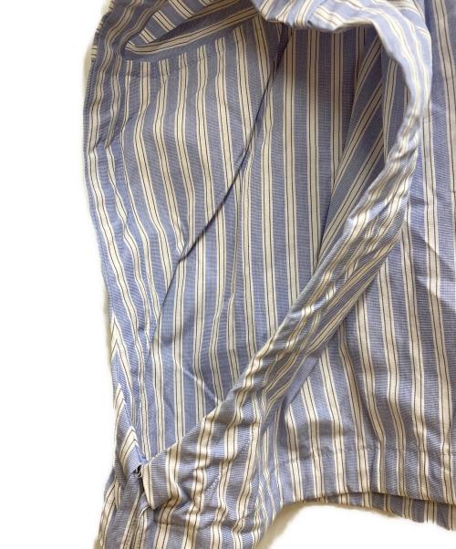 Ujoh（ウジョー）UJOH (ウジョー) French Gathered Shirt ブルー サイズ:2の古着・服飾アイテム